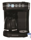 BLACKDECKER CM6000B Cafe Select Dual Brew Coffeemaker Black