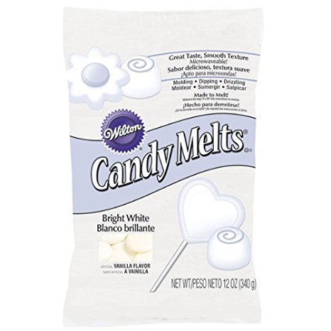 Wilton 1911-1300 Candy Melts, Bright White