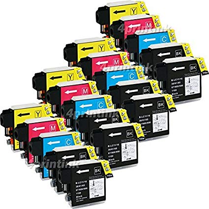 20PK LC-61 LC61 Ink For Brother MFC-495CW MFC-790CW MFC-795CW MFC-990CW MFC-5490 Sold by INKTONER