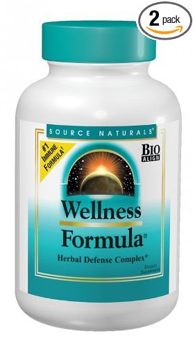 Source Naturals Wellness Formula, 60 Capsules (Pack of 2)