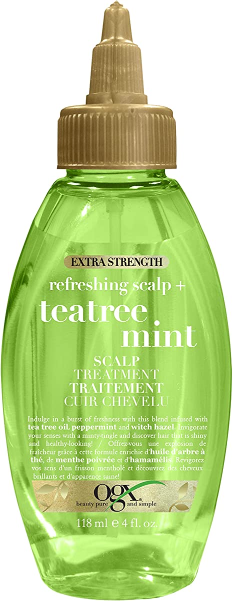 OGX Extra Strength Refreshing Scalp   teatree Mint Scalp Treatment, 118 ml.