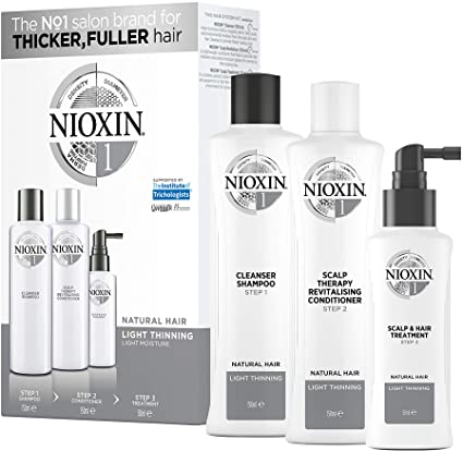 NIOXIN System 1 for Natural Hair with Light Thinning