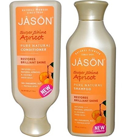 Jason Natural Apricot Shampoo & Conditioner Duo