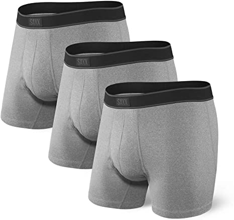 SAXX Men's Underwear - DAYTRIPPER Boxer Briefs with Built-In BallPark Pouch Support – Pack of 3