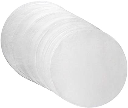 MOTZU Parchment Paper Baking Circles - 4 inch - 80 Pre-Cut Non-Stick Round Parchment Sheets for Baking Cakes, Cooking, Cookies, Cookies, Pastries, Dutch Oven, Air Fryer, Cheesecakes, Tortilla Press