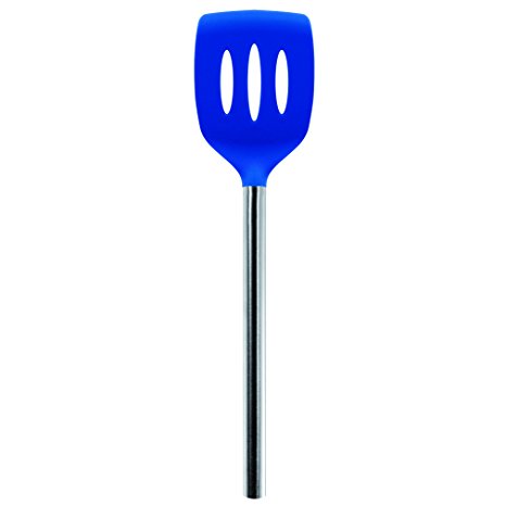 Tovolo Silicone Slotted Turner - Stratus Blue