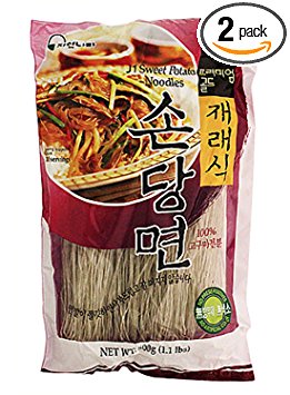 Paleo Sweet Potato Starch Noodles - (1.1 lbs x 2 Bags)