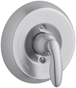 KOHLER K-T15621-4-G Coralais Mixing Valve Trim, Brushed Chrome