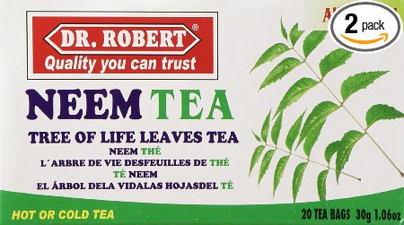 Dr Robert Neem Leaves Tea - 2-pack (40 Bags)