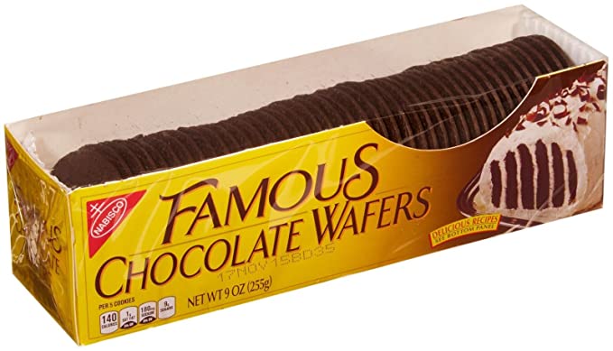 Nabisco Famous Wafers - Chocolate - 9.00 Ounces