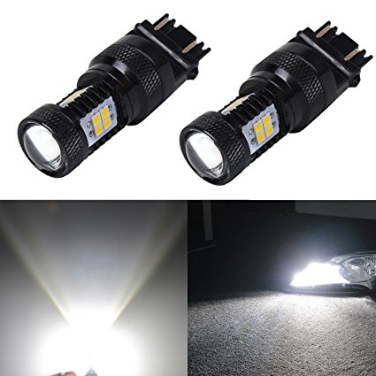 JDM ASTAR Extremely Bright 3030 Chipsets 3056 3156 3057 3157 4157 LED Bulbs with Projector, Xenon White