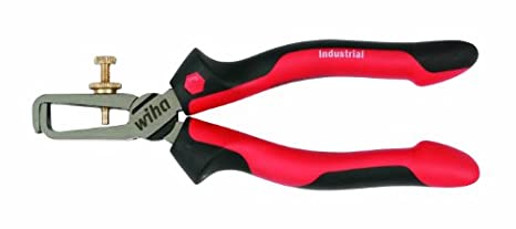 Wiha 30947 6.3 Inches Ergo Soft Grip Industrial Wire Strippers