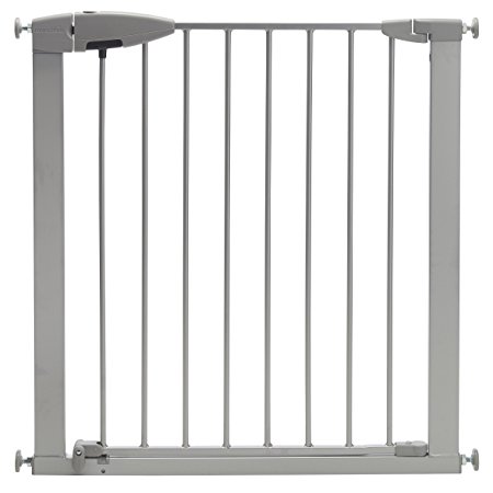 Munchkin Easy Close Metal Baby Gate, Silver