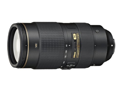 Nikon AF-S FX NIKKOR 80-400mm f.4.5-5.6G ED Vibration Reduction Zoom Lens with Auto Focus for Nikon DSLR Cameras