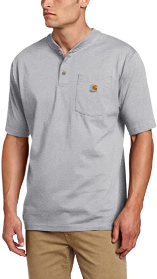 Carhartt Men's Workwear Pocket Henley Shirt (Regular and Big & Tall Sizes)