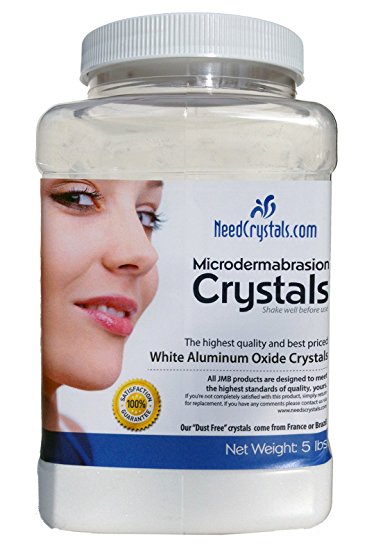 NeedCrystals Microdermabrasion Crystals (5 lb, 100 grit)