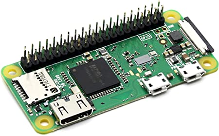 waveshare Raspberry Pi Zero WH with 40PIN Pre-Soldered GPIO Headers,Built-in WiFi and Bluetooth