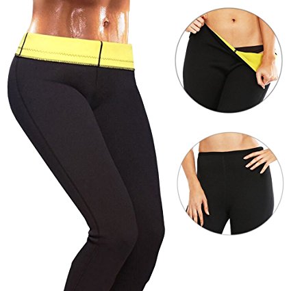 CROSS1946 Women's Slimming Long Pants leggings Yoga Hot Thermo Neoprene Sweat Sauna Body Shapers for Weight Loss