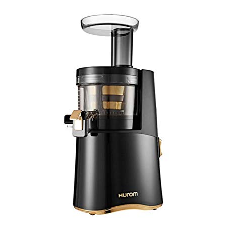 Hurom ALPHA Premium Slow Juicer H-AA-BBF17 Black Gold 220V   Exclusive English Manual  Free gift (Key Ring)