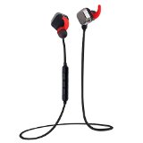Rotibox Magnet Lightweight Stereo Bluetooth 40 Sports Active Wireless Headset Magnetic Earbud Earphone Premium Sweatproof In-Ear Headphone With In-line Microphone and Crystal Clear Sound for Hands-Free Call and Music StreamingSecure Fit For SportsGymRunningJoggerExerciseGameFor iPhone 66 plus55s5c44sipad 432iPad Air MiniiPodSamsung Galaxy S6S5S4S3 Galaxy Note 43and other Android Cell Phones