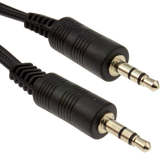kenable 3.5mm 3.5 Jack to Audio Jack Sound Cable Lead PC MP3 2m