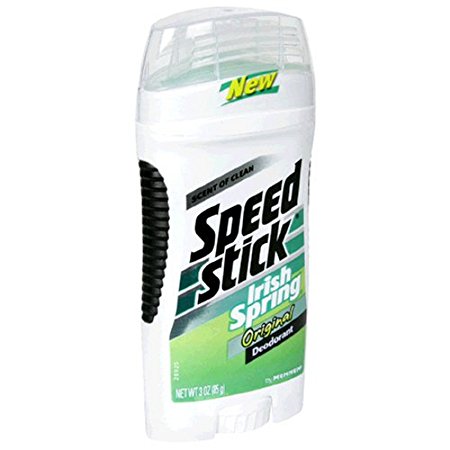 Speed Stick Deodorant, Irish Spring,Original, 3 oz, (Case of 6)