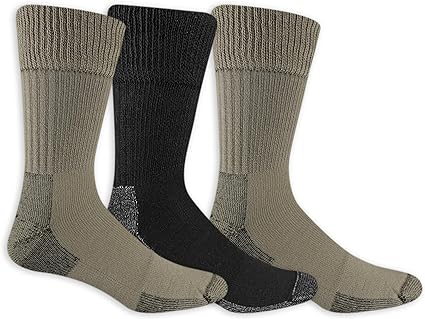 Dr. Scholl's Men's Advanced Relief Blisterguard Socks - 2 & 3 Pair Packs - Non-Binding Cushioned Moisture Management