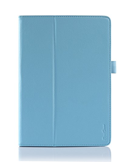 ProCase Samsung Galaxy Note 10.1 2014 Edition Case with bonus stylus pen - Flip Stand Leather Folio Cover for Samsung Galaxy Note 10.1 inch (2014 Edition) Tablet SM-P600 / P601 (Blue)