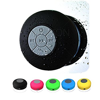 Tiny Deal BTS-06 Mini Waterproof Bluetooth Speaker (Color May Vary)