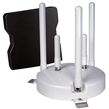 Winegard WF-4000 Winegard ConnecT White ODU 4G LTE and Wi-Fi Extender (Secure RV Internet, RV Wi-Fi, RV 4G LTE)