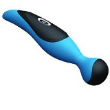 ROWAWATMRechargeable and Waterproof Wand massager Seven Stimulation Modes For G-Spot Labial Clitoral or Prostate Massaging - Quiet Yet Powerful - Best for Women Or Couples -90 munites for using-blue