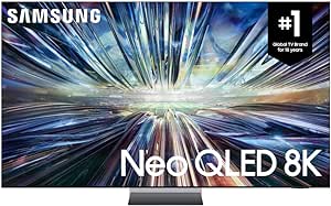 SAMSUNG 65-Inch Neo QLED AI Powered 8K QN900D Series Neo Quantum HDR Smart TV with Infinity air Design, 240 Hz Refresh Rate, Gaming hub, Dolby Atmos - [QN65QN900DFXZC] [Canada Version] (2024)