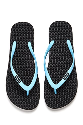 Bumpers Young and Women's Massage Sandals, Helps Increase Energy, Relieves Feet and Legs, Assists in Recovery after Workout, Reflexology Effect, Eco-Friendly Surfer Beach Flip Flops, Shock Absorbant