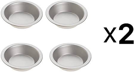 Norpro 5" Mini Tin Pie Pans Item 3711 | 4-Count per Pack | 2-Packs
