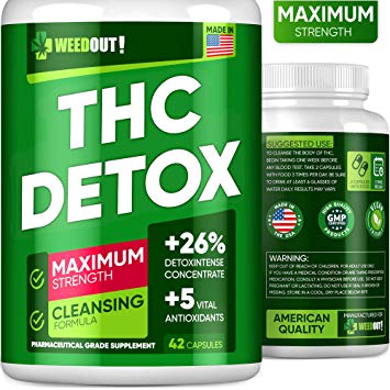 Liver Detox, Urinary Tract & Kidney Cleanse - USA Made - Powerful Toxins Remove - 100% Natural Detox Cleanse with 5 Vital Antioxidants - Milk Thistle & Dandelion Extract - Vegan Friendly Detox Pills