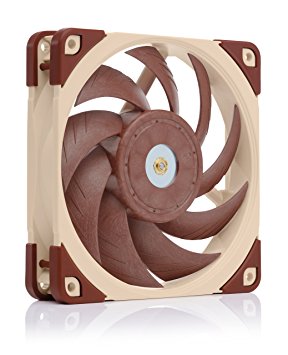 noctua NF-A12x25 ULN premium-quality quiet 120mm fan, brown