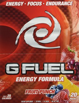 Gamma Labs G Fuel Power Packs, Fruit Punch, 20 Count
