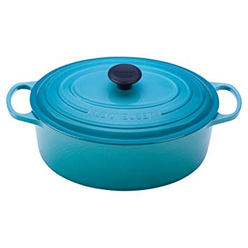 Le Creuset Signature Enameled Cast-Iron 9.5 Quart Oval French (Dutch) Oven, Marseille