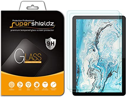 (2 Pack) Supershieldz for Lenovo Chromebook Duet 10.1 inch Screen Protector, (Tempered Glass) Anti Scratch, Bubble Free