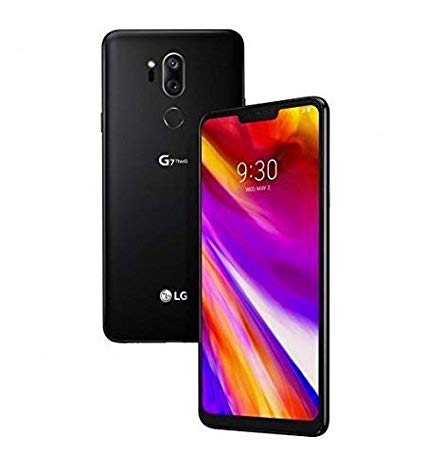 LG - G7 ThinQ for Verizon - 64GB - 6.1in QHD Display - Aurora Black - US Warranty (Renewed)