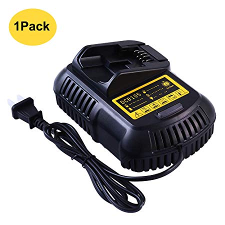 Replace for Dewalt 12V and 20V MAX Lithium-ion Battery Charger DCB101 DCB115 DCB107 DCB105 DCB205 DCB203 DCB204 DCB206 DCB201 DCB120 DCB127