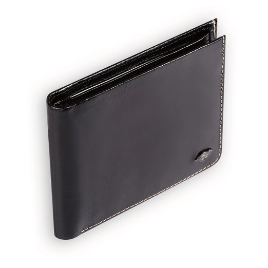 Super Mens Wallet , Ikepod Silm Down Wallet [RFID/NFC Blocking   Slim Stitching !] [ Made in Italy // Top Leather]