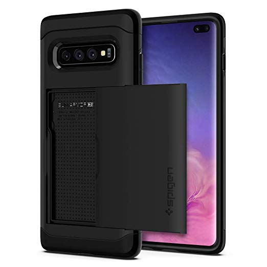 Spigen Slim Armor CS Works with Samsung Galaxy S10 Plus Case (2019) - Black