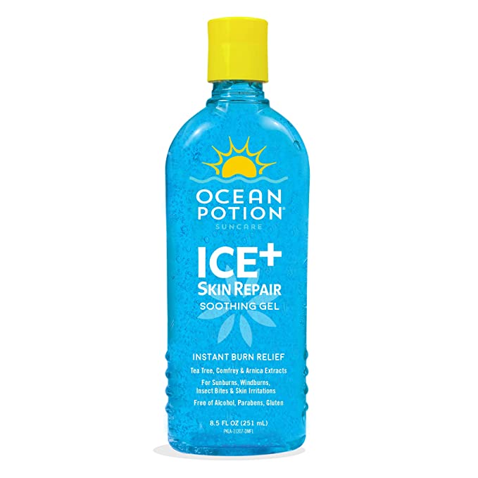 Ocean Potion Ice  Skin Repair Soothing Gel, 8.5 Ounce