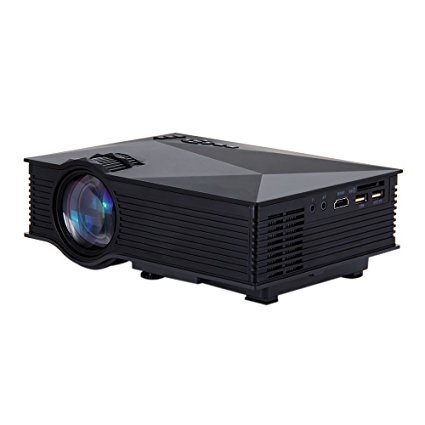 1200 Lumens WiFi Wireless Full Color 130" Image Pro Mini Portable LCD LED Home Theater Cinema Game Projector