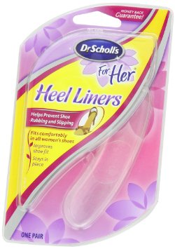 Dr Scholls For Her Heel Liners 1 Pair