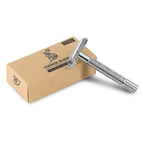 VIKINGS BLADE The Chieftain JR Safety Razor (Slim & Mild)