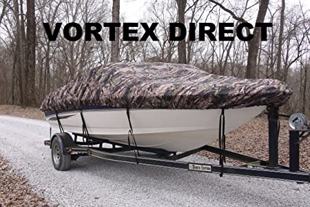 Vortex Heavy DUTYCAMO/Camouflage VHULL Fish SKI RUNABOUT Cover for 17' 18' 19' Boat 1 to 4 Business Day DELIVERY