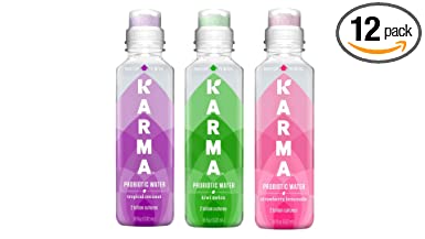 Karma Probitics Wellness Water 12 Pack (3 Flavor Variety Pack 1)