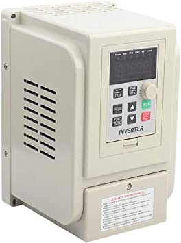 Variable Frequency Drive， 220VAC Single-Phase Variable Frequency Drive VFD Speed Controller for 3-Phase 2.2kW AC Motor